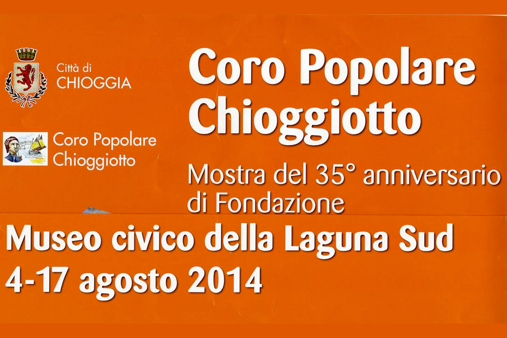 35 Anniversario Coro Popolare Flyer